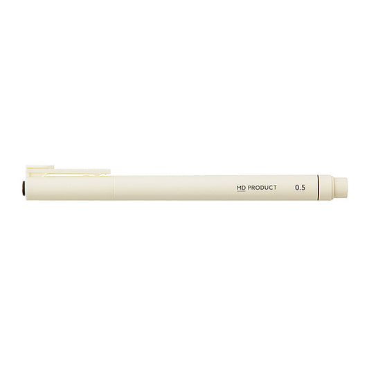Midori Fineliner Pen 0.5mm Black - MD Drawing