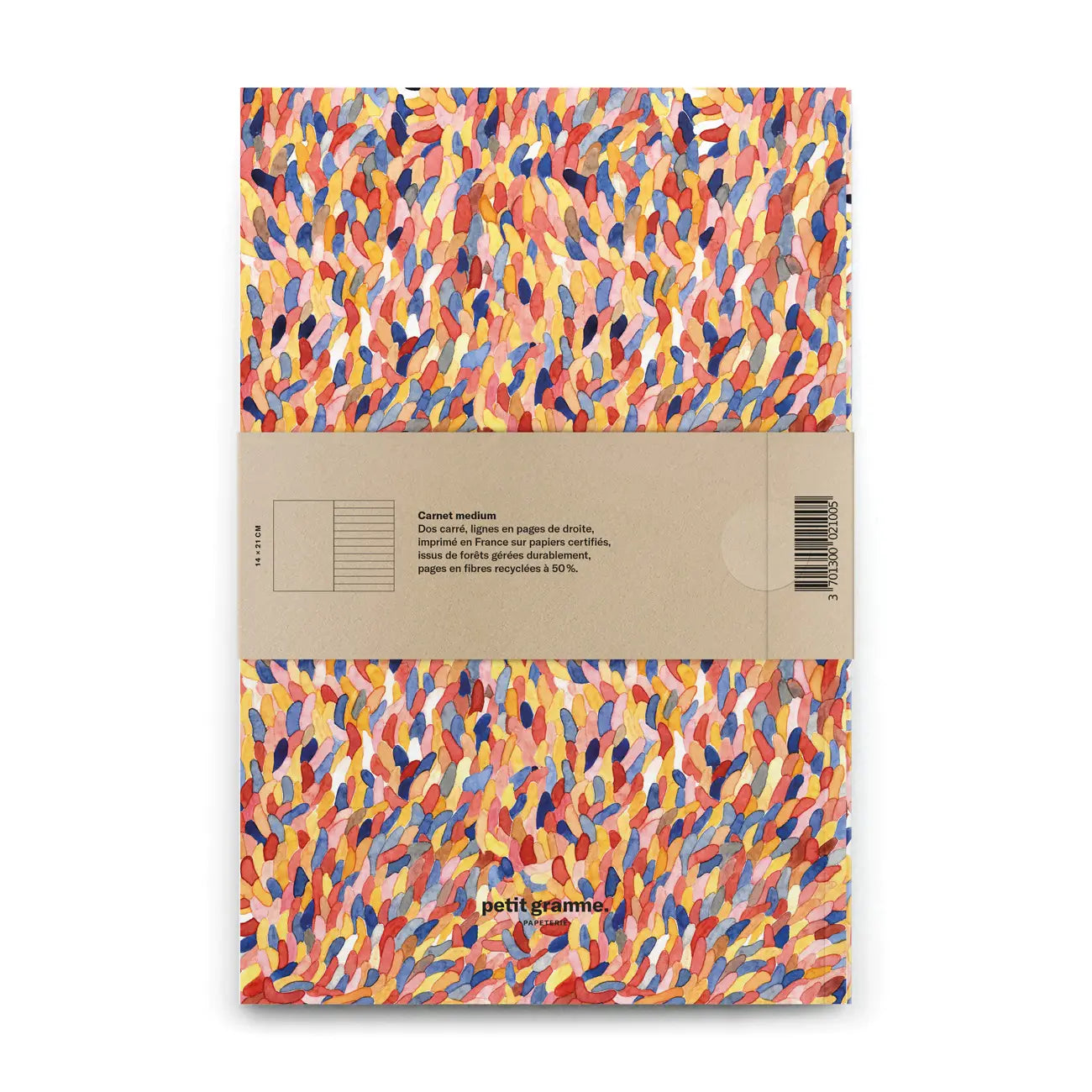 Petit Gramme Notizbuch – A5 Reef (leer/liniert)