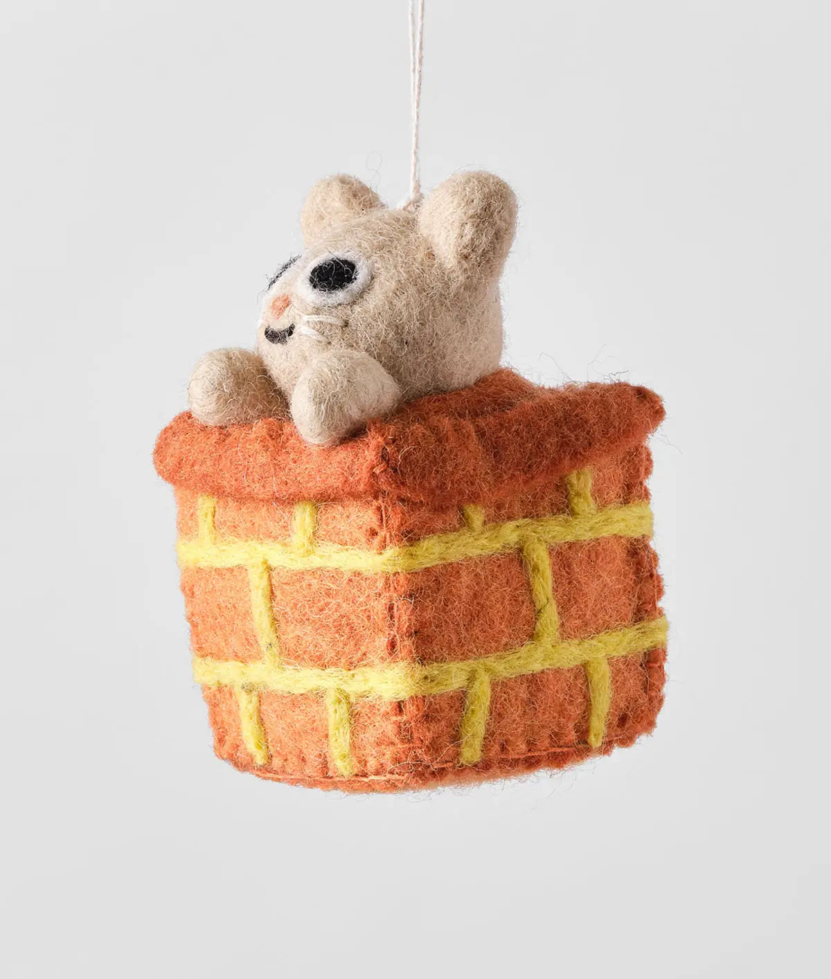 Wrap Felt Christmas Pendant - 'Simbi'