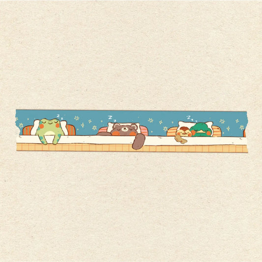 Bloemkolie Washi Tape - Snoozy Friends