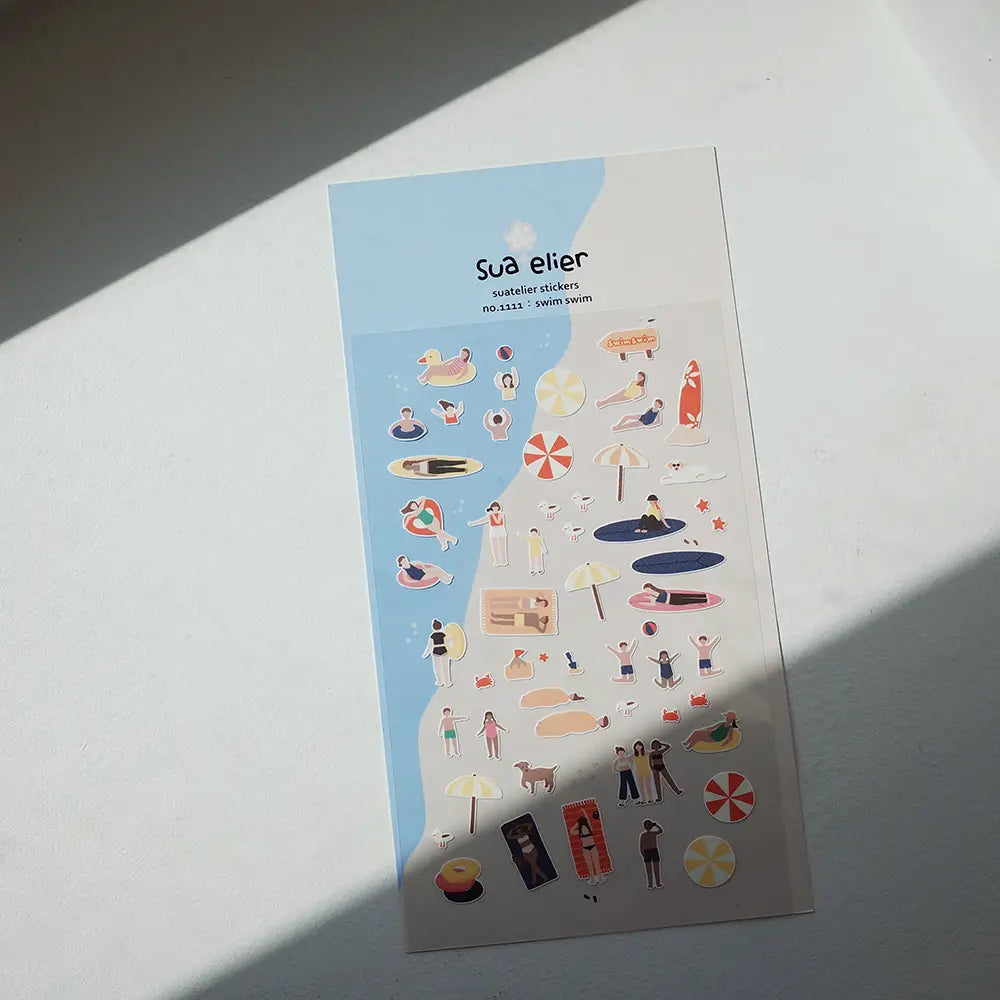 Suatelier Design Stickers - Swim Swim