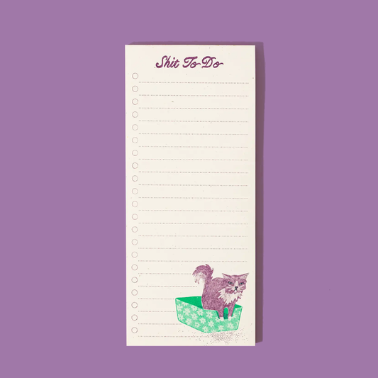 Notitieblok Bromstad Printing Co. - 'Shit to do'