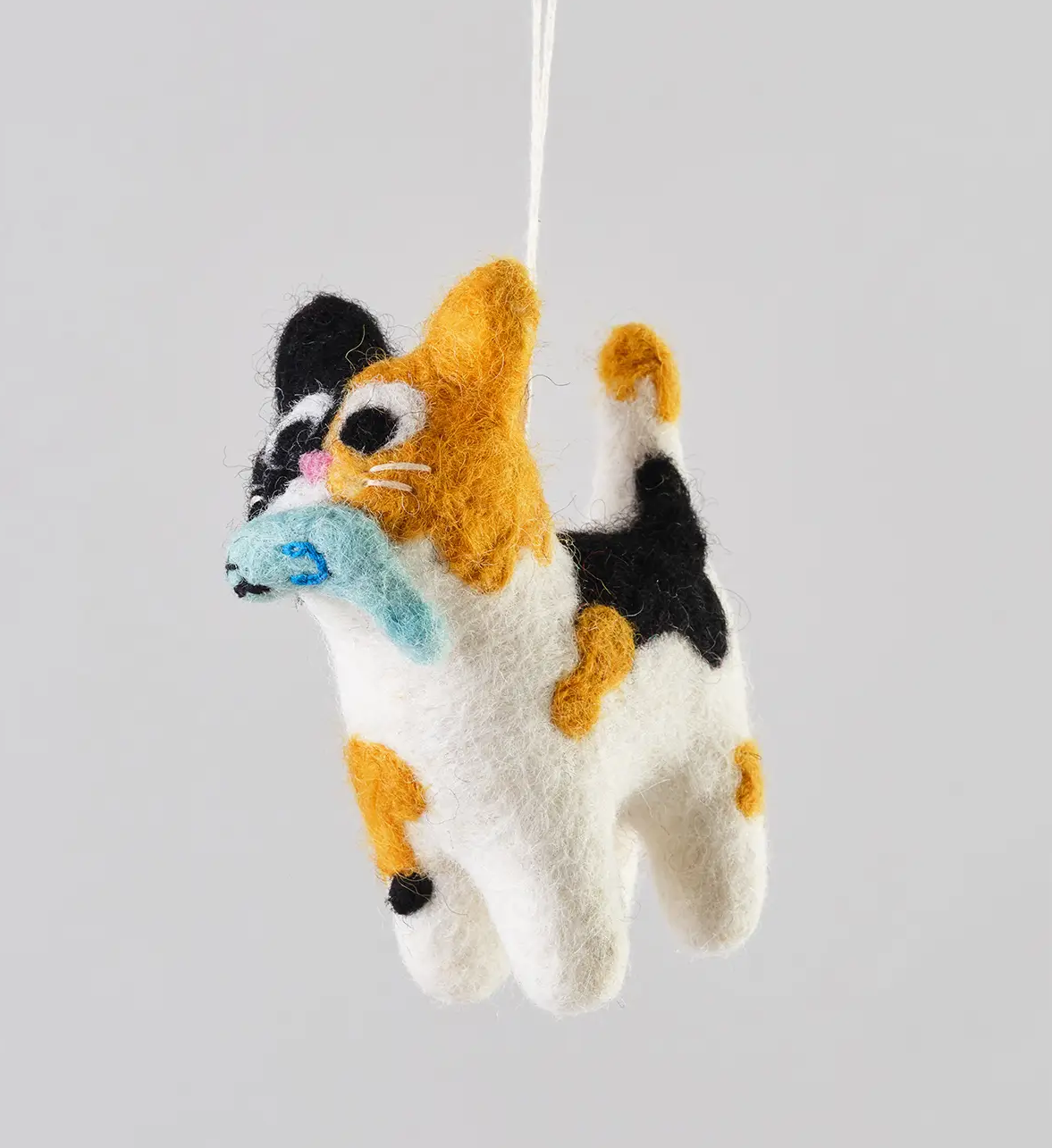 Wrap Felt Christmas Pendant - 'Dwight'