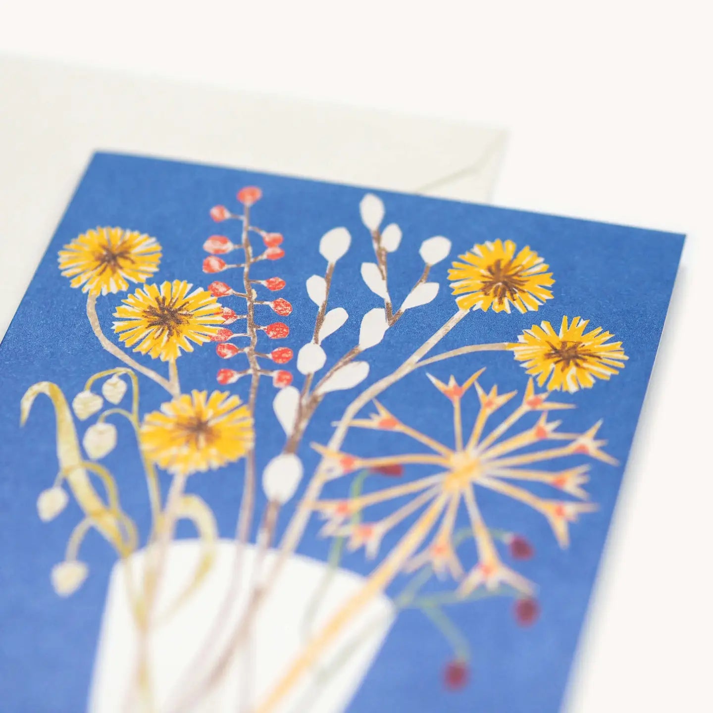 Wenskaart Glazen Vaas - Hadley