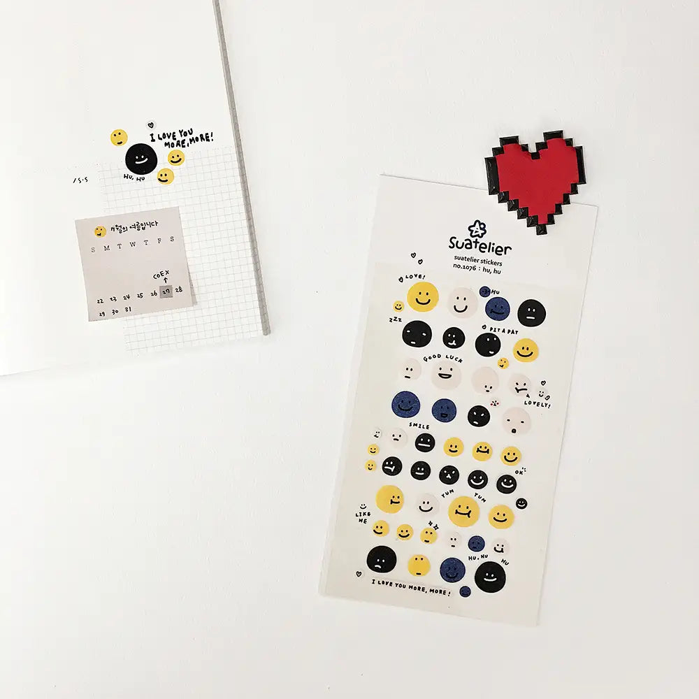 Suatelier Design - Stickers 'Hu Hu'