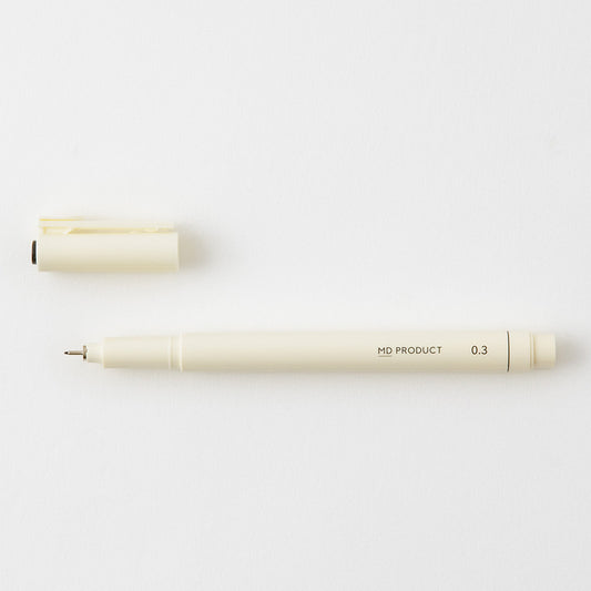 Midori Fineliner Pen 0.3mm Black - MD Drawing