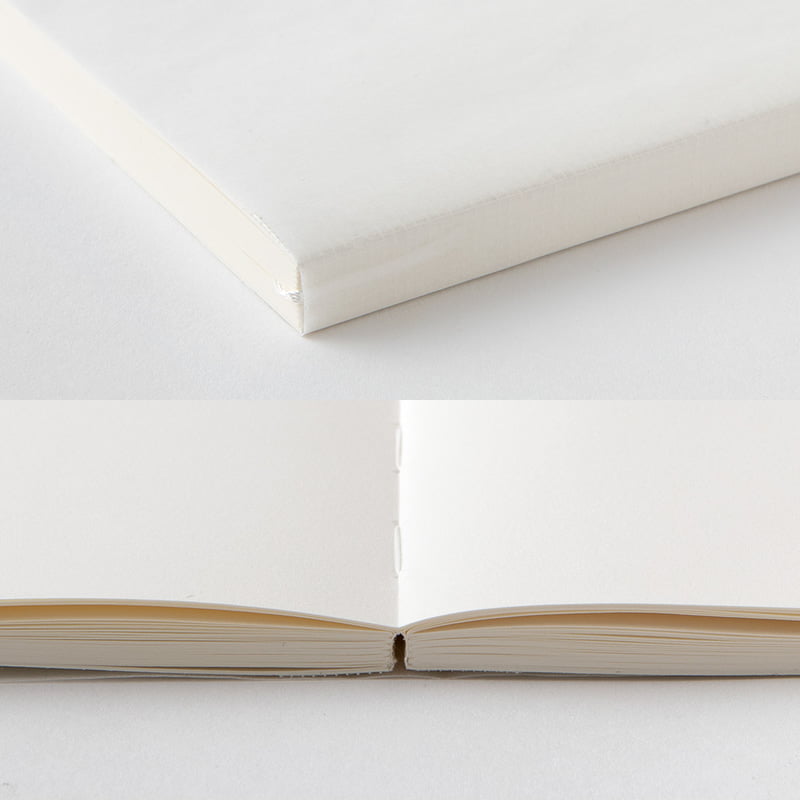 Notitieboek Midori MD - Cotton Square (blanco)