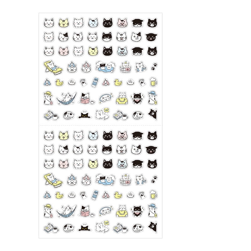 Midori Stickers - Cats
