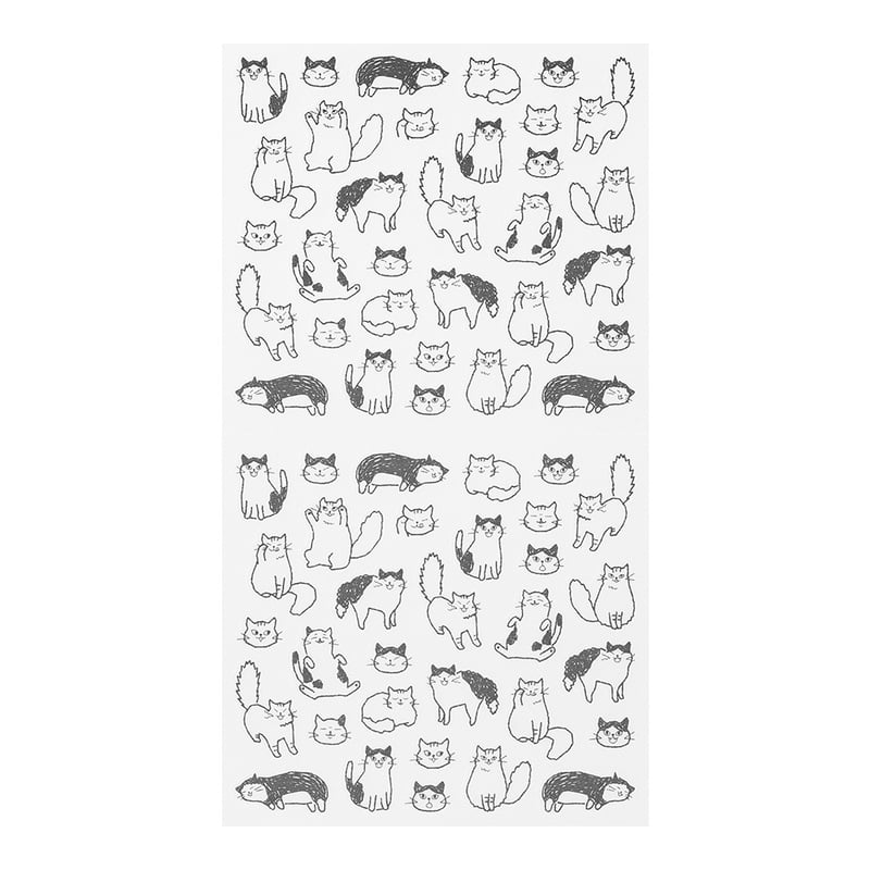 Midori-Aufkleber – Chat-Katzen