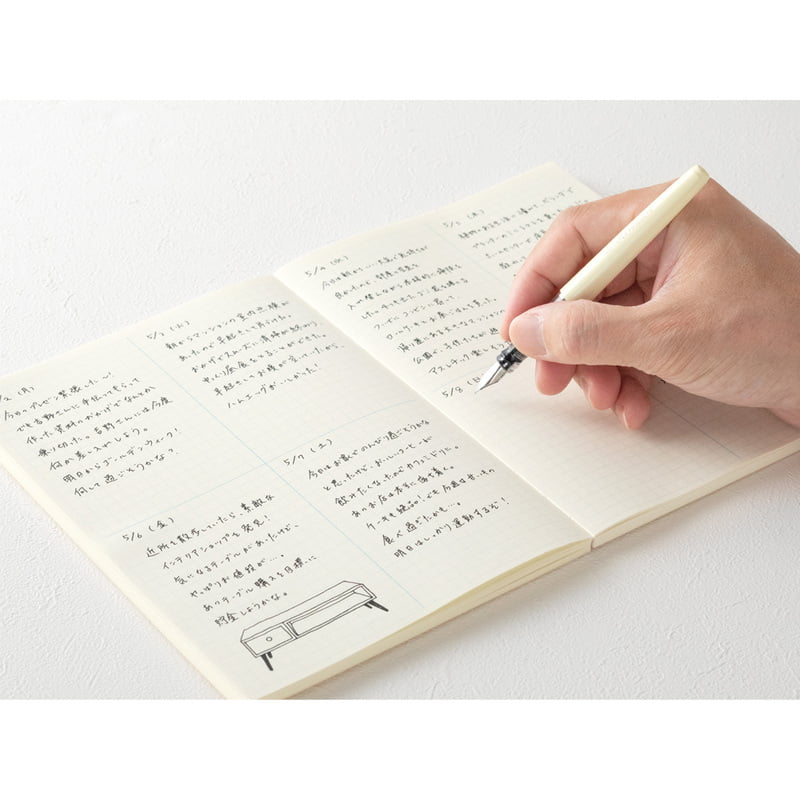 Midori MD - Paper Journal/Notebook A5 Grid Block