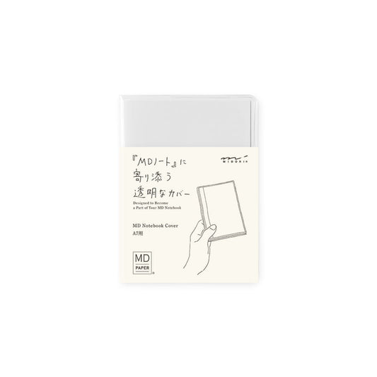 Notitieboek Cover Midori MD - Clear A7