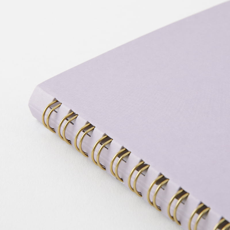 Notitieboek Midori Ring - Color Dot Grid Purple