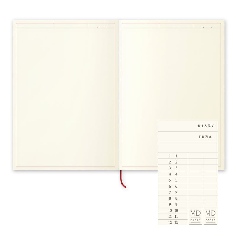Midori MD - Paper Notebook Journal A5 Frame