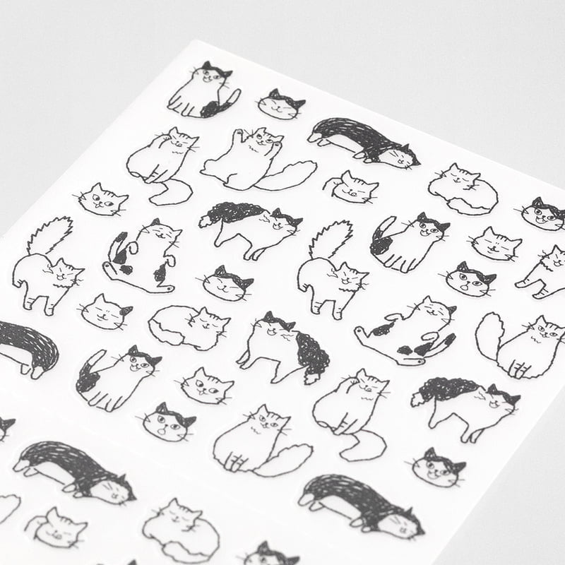 Midori-Aufkleber – Chat-Katzen