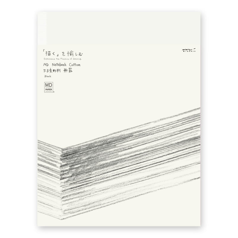Midori MD - Notizbuch Baumwolle F3 (273x210mm)