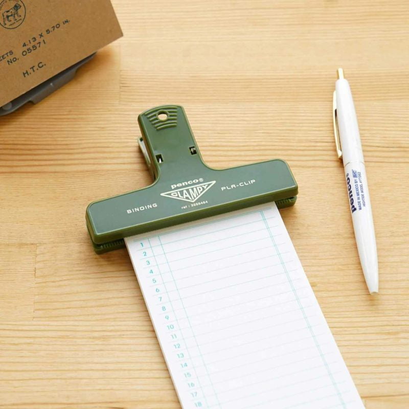 Penco Papierklem PlaClip - Khaki