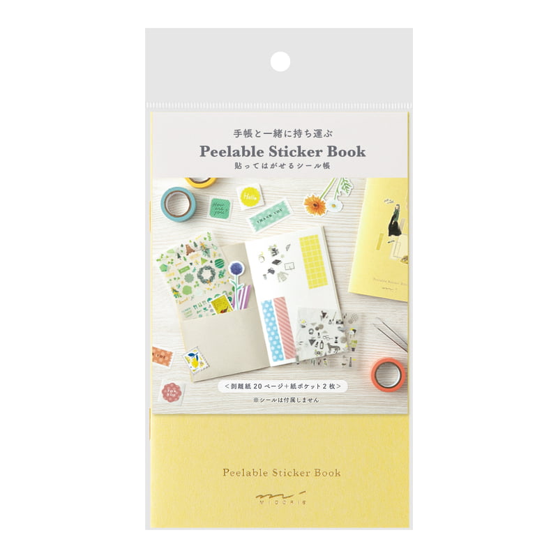 Midori-Stickerbuch - Gelb