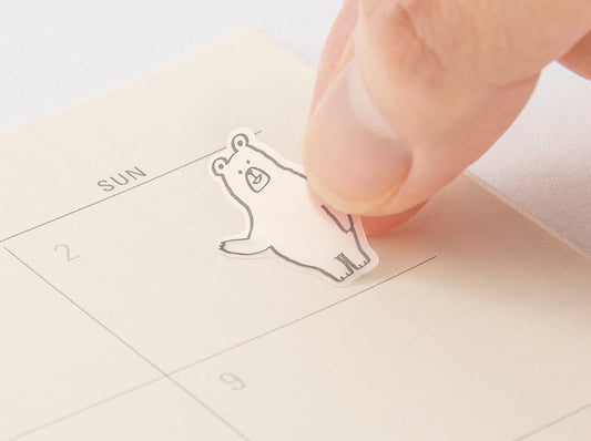 Midori Stickers - Chat Forest Animals