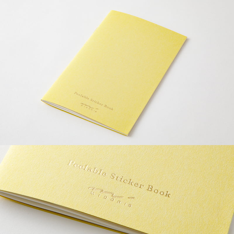 Midori-Stickerbuch - Gelb