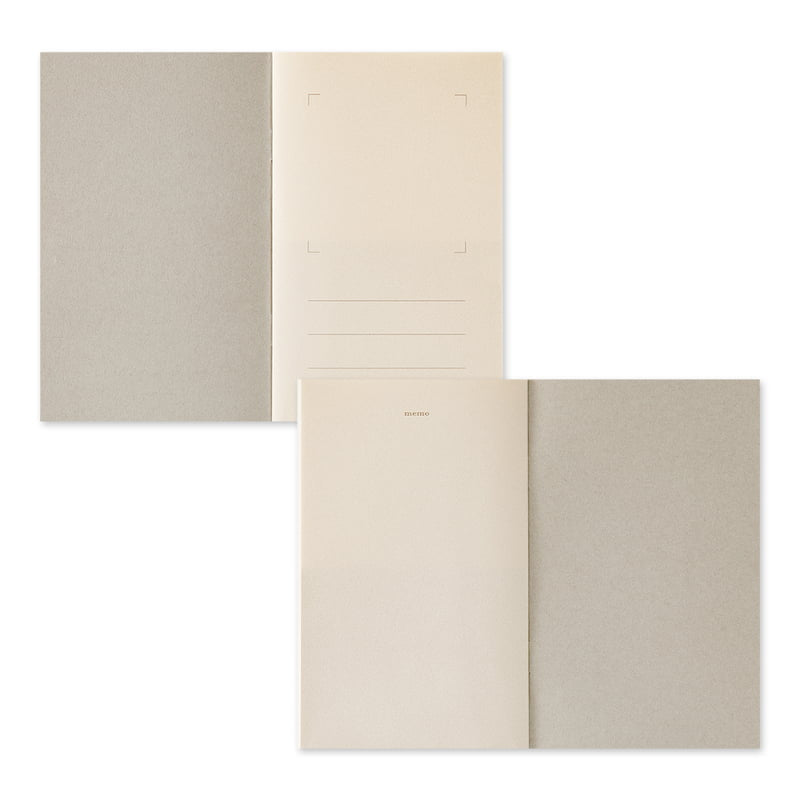 Midori Stickerbuch - Grau