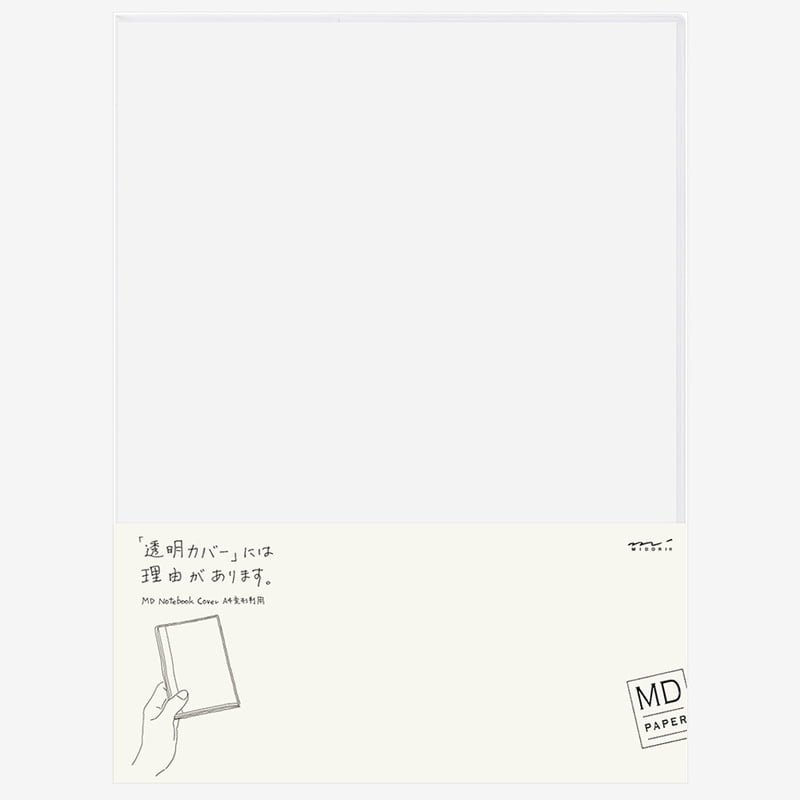 Midori MD - Clear Notebook Cover A4