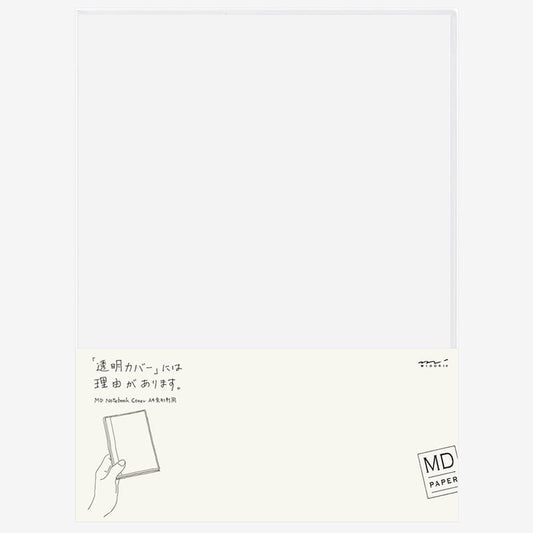 Notitieboek Cover Midori MD - Clear  A4