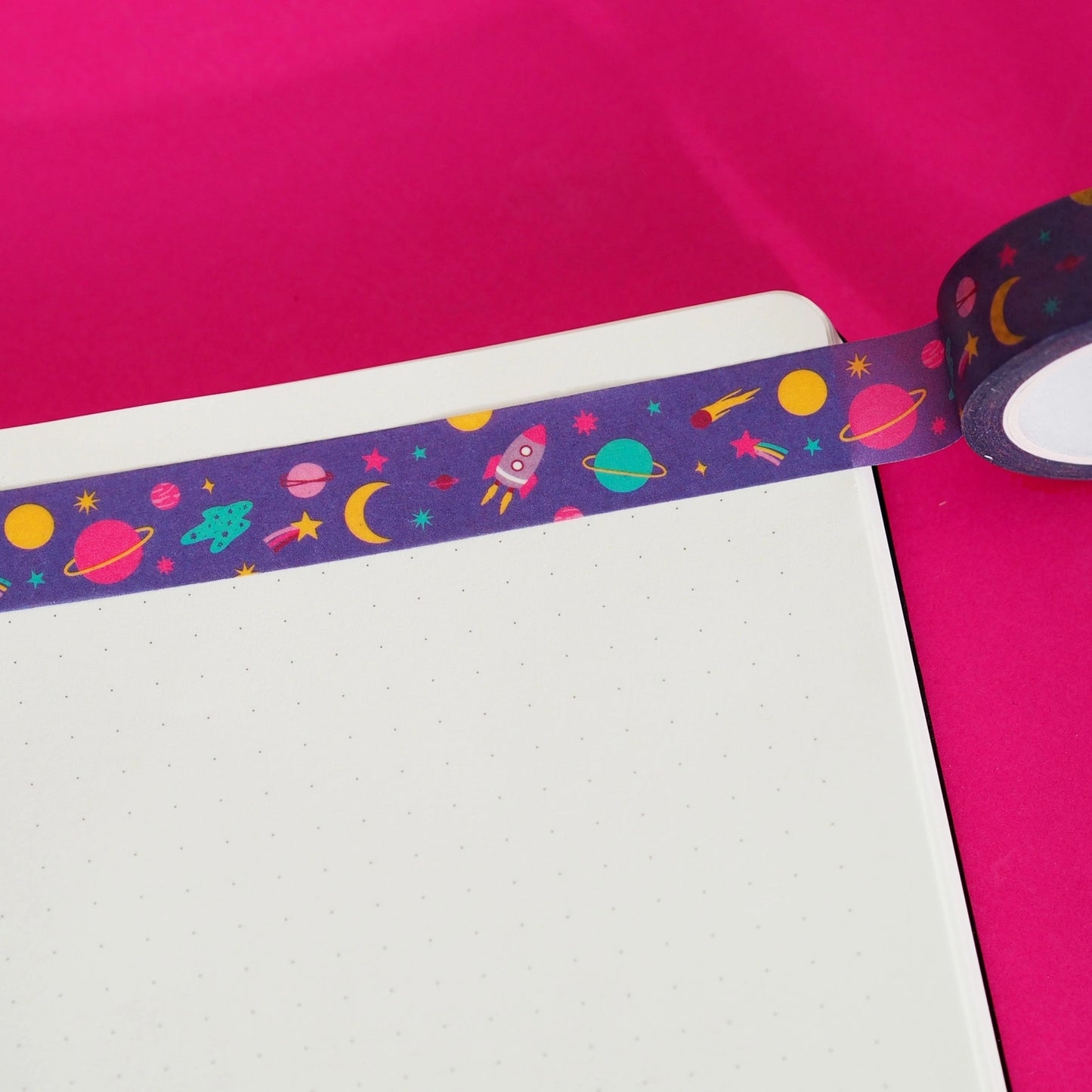 Nutmeg and Arlo Washi tape - Interstellar