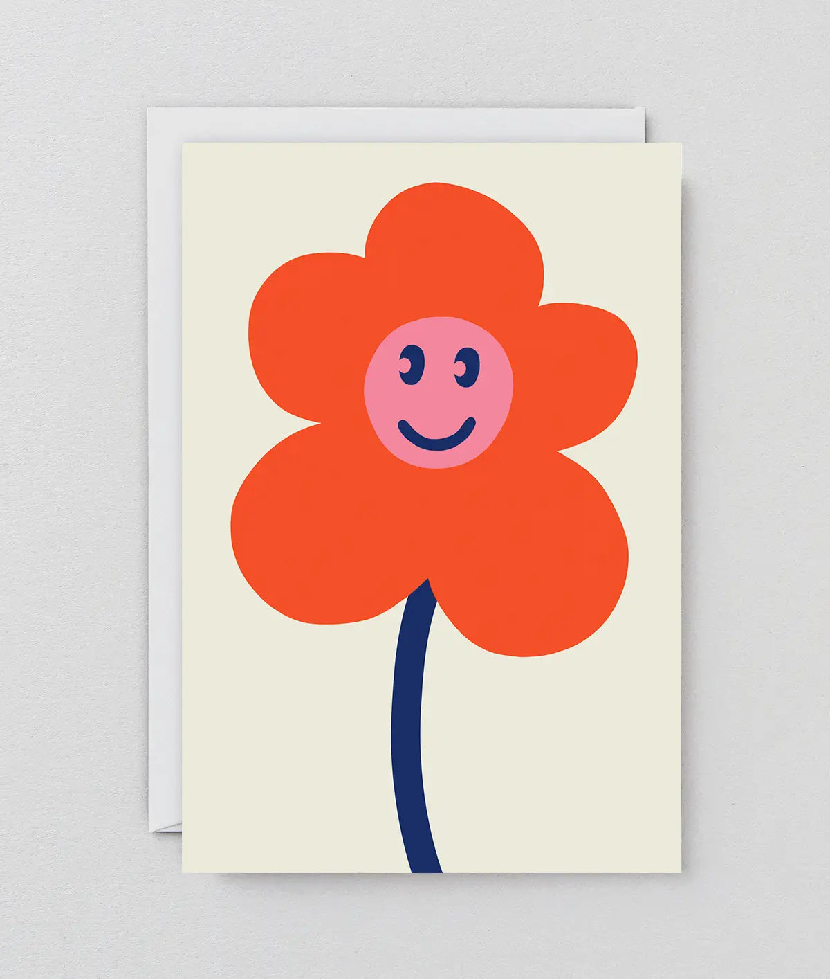 Wrap - Kunstkaart 'Happy Flower' 13x19 cm