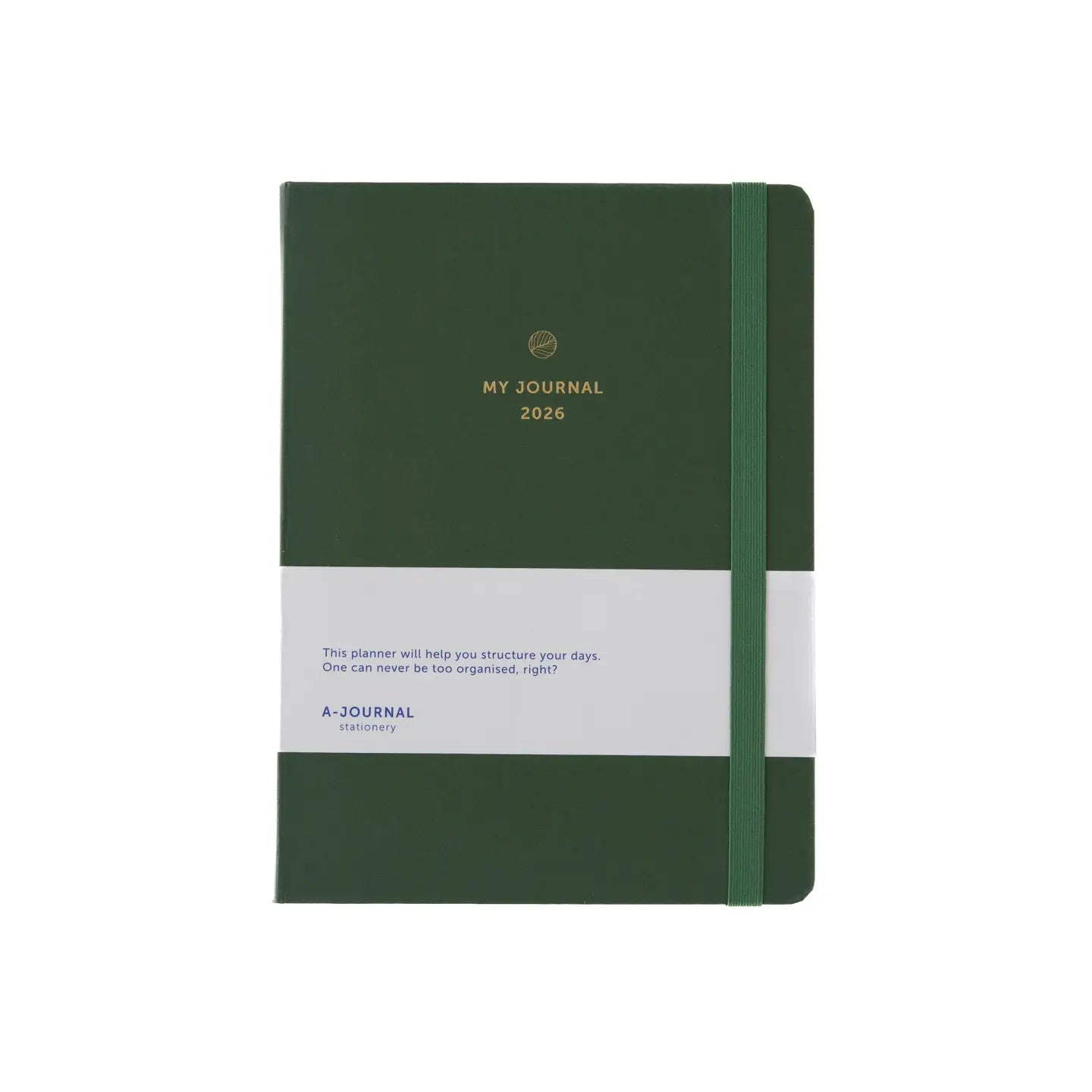 A-Journal Agenda - Olive Green 2026