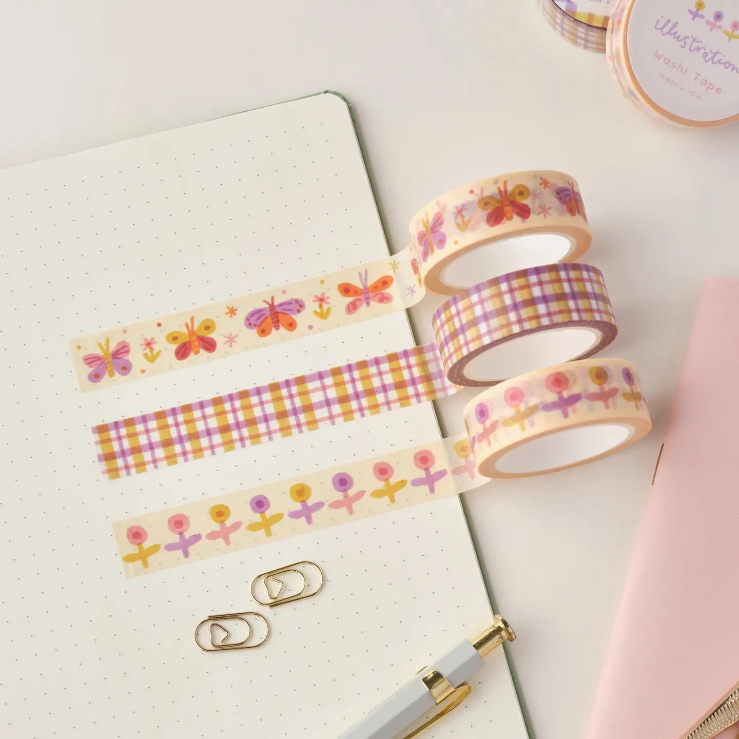 Claire Paul - Washi Tape 'Pastel Flowers'