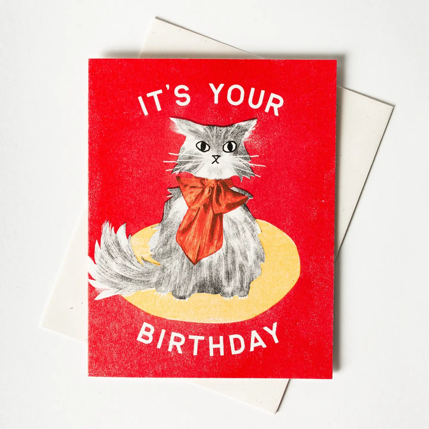 Bromstad Printing Co. - Risograph-Geburtstagskarte „Es ist dein Geburtstag“