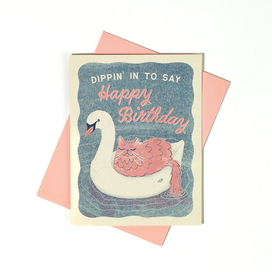 Verjaardagskaart To say happy birthday - Bromstad Printing Co.