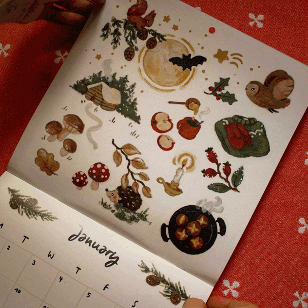 Studio Satsch Jaarkalender - 2024