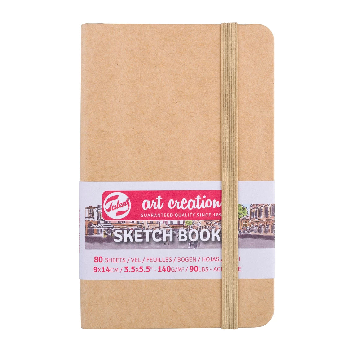 Talens Art Creation Skizzenbuch 9x14 cm – Kraft