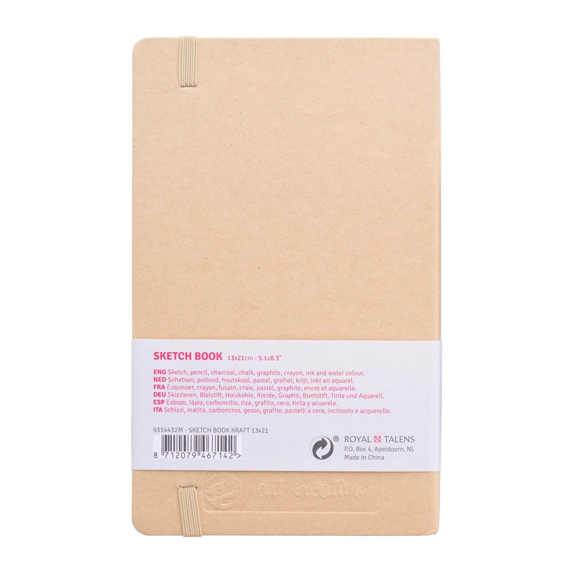 Talens Art Creation Skizzenbuch 13x21 cm – Kraft