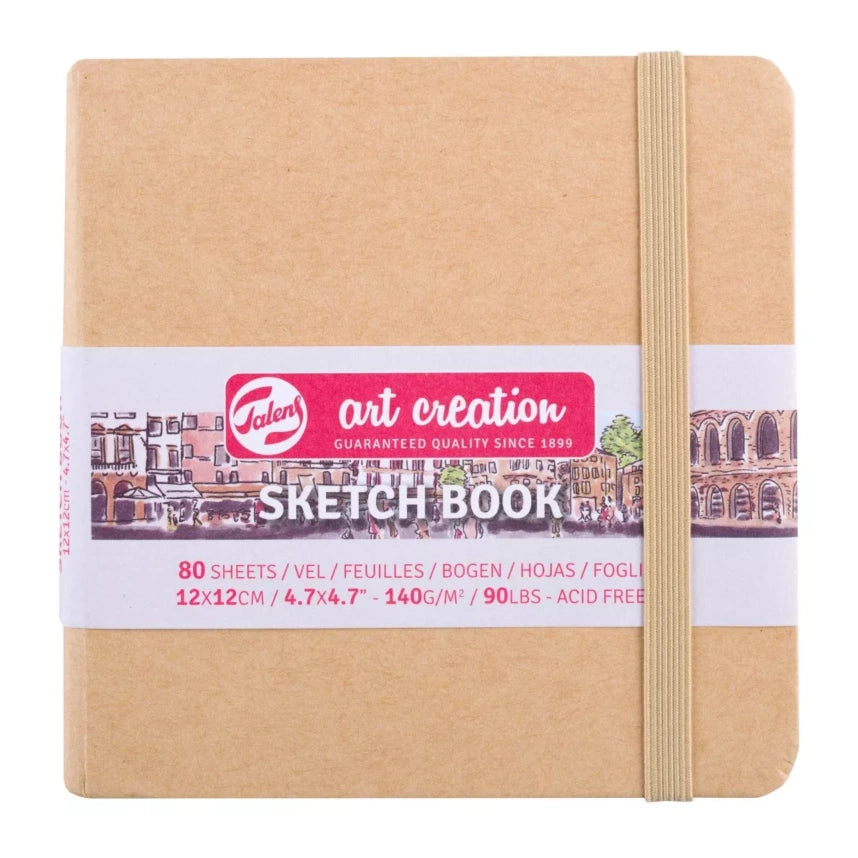 Talens Art Creation Skizzenbuch 12x12 cm – Kraft