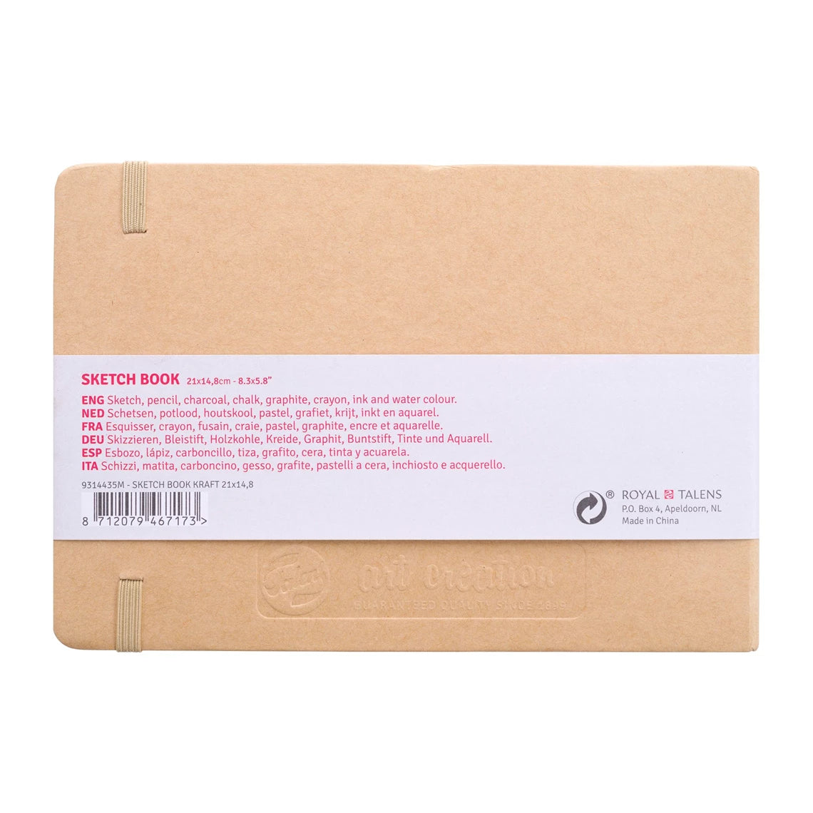 Talens Art Creation Schetsboek 21x15 cm - Kraft