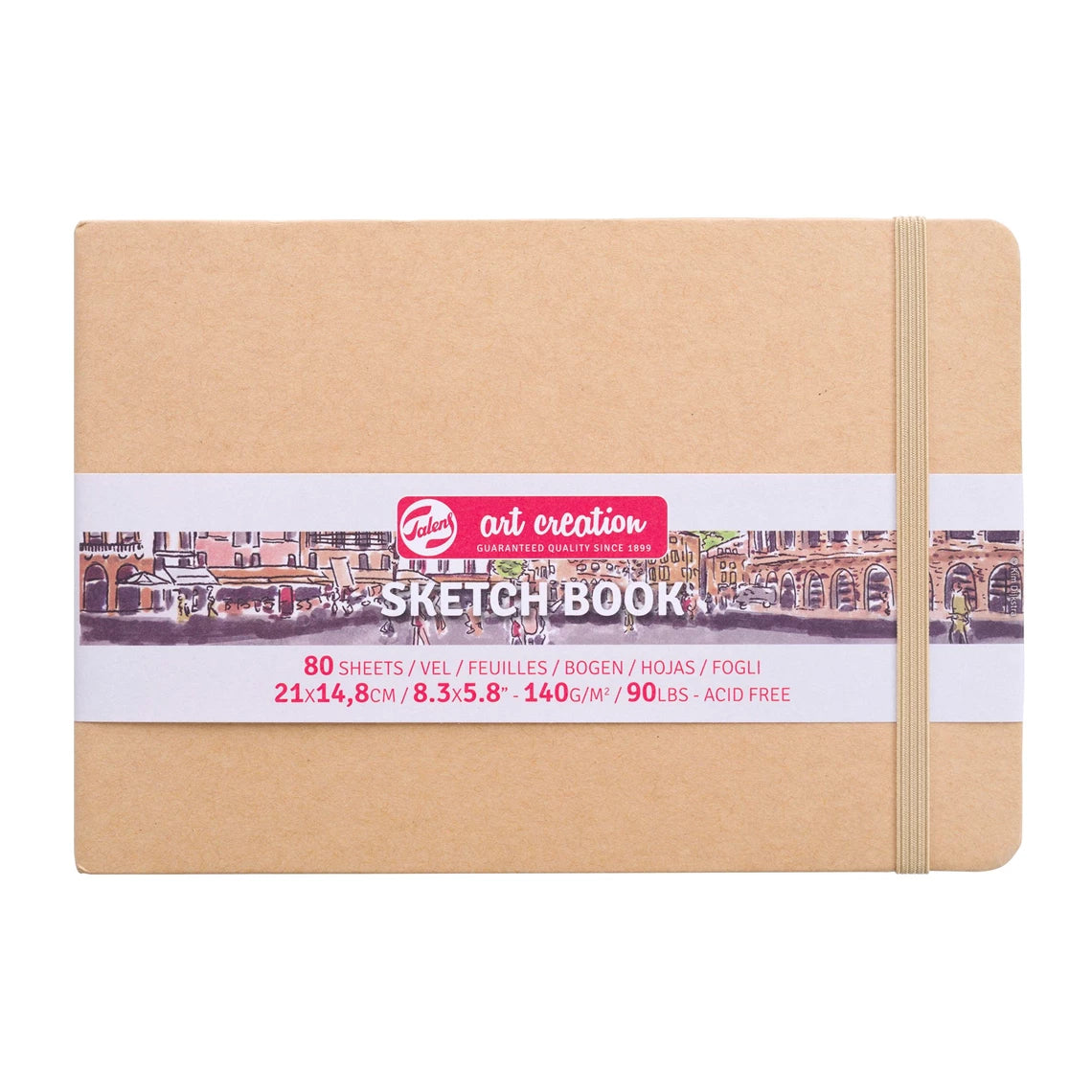 Talens Art Creation Schetsboek 21x15 cm - Kraft