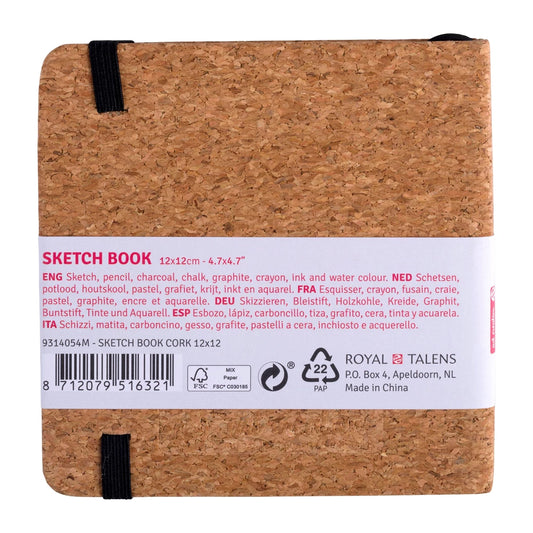 Talens Art Creation Schetsboek 12x12 cm - Kurk