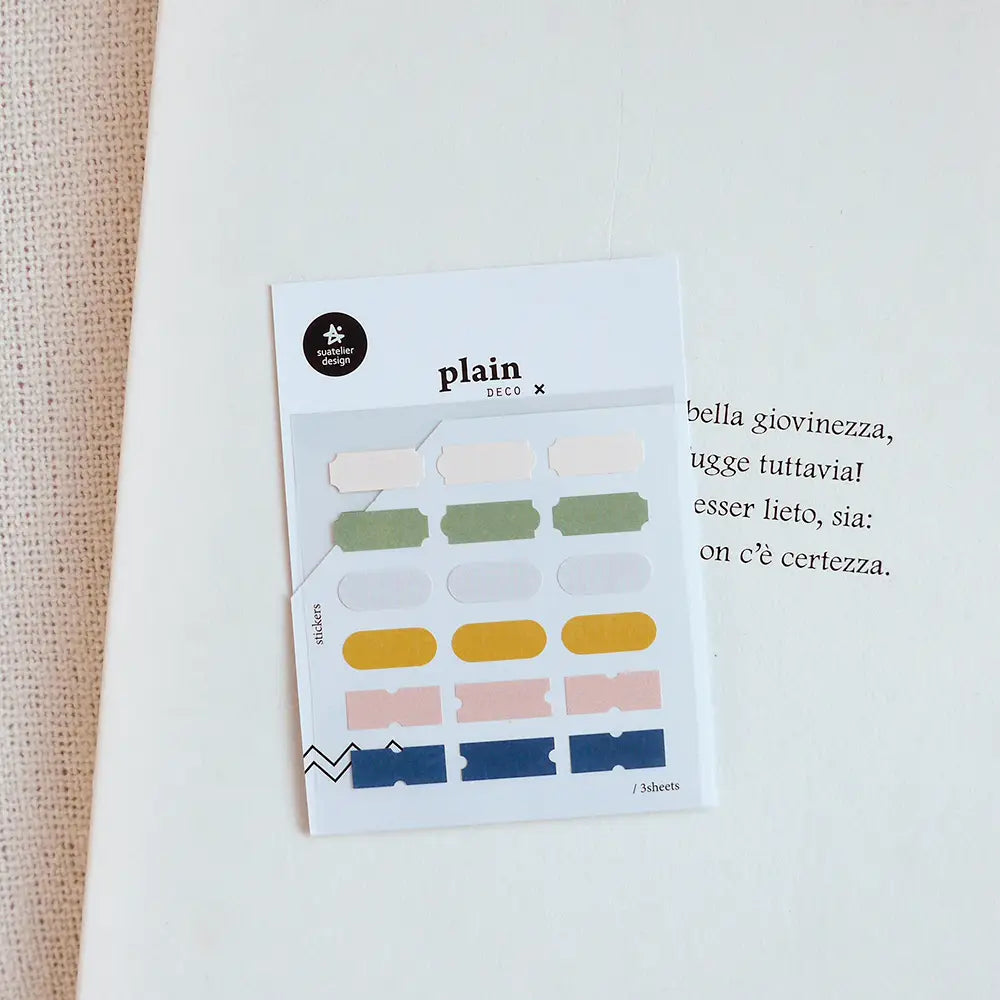 Suatelier Design - Stickers Plain.58