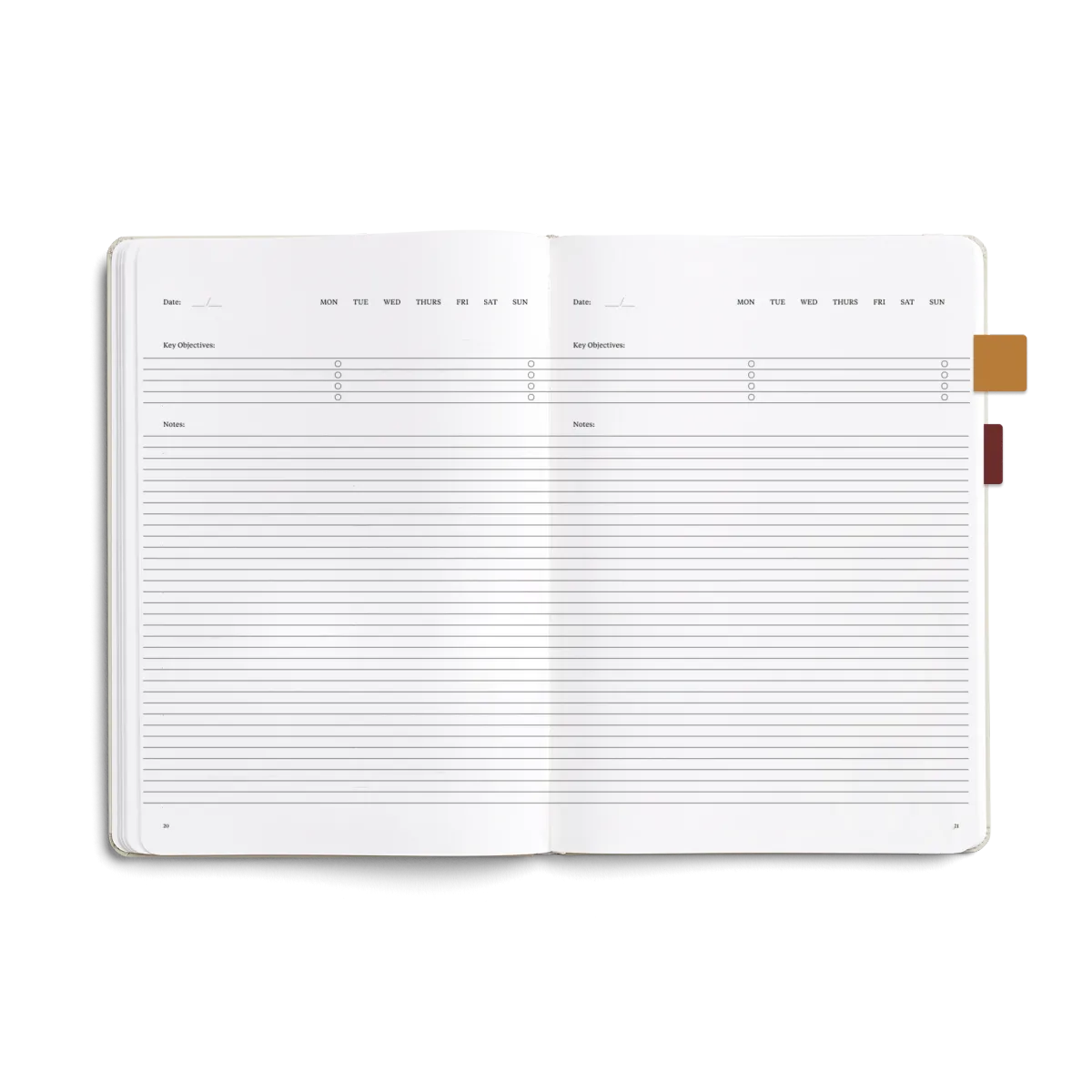 Karst Notebook Pro Series B5 Softcover – Burgunderrot (liniert)