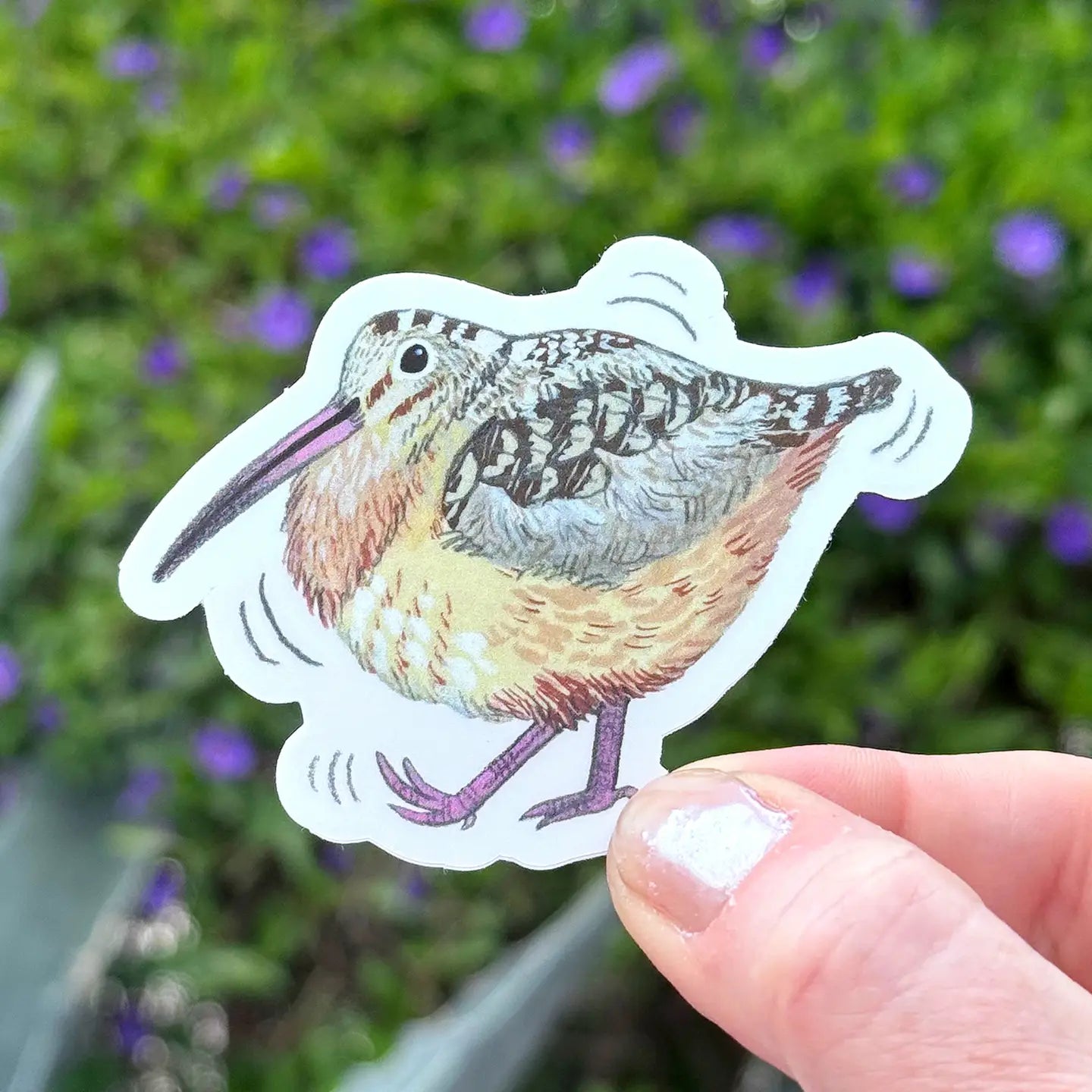 Houtsnip - Sticker
