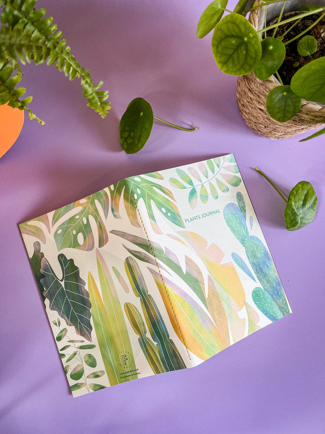 Fin Studio - Dagboek voor plantverzorging (Jungle)