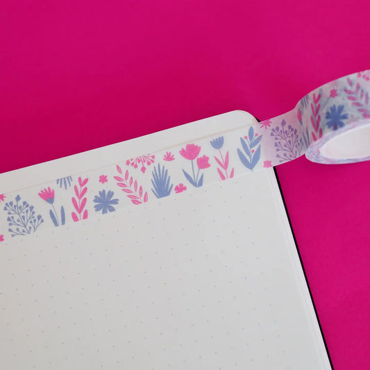 Nutmeg and Arlo Washi Tape - Flower Garden Floral