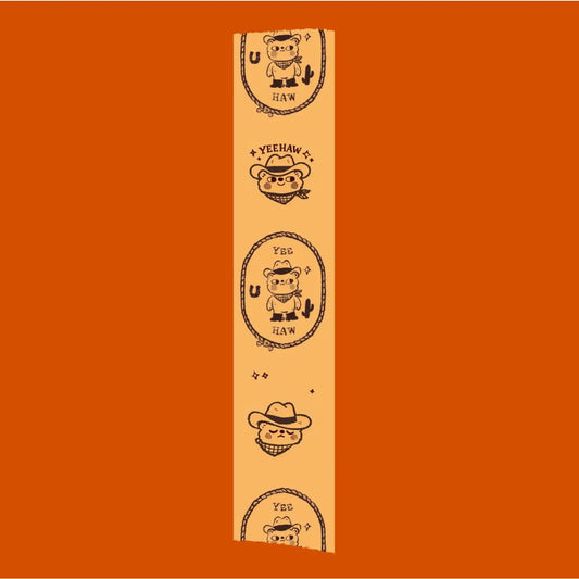 Washi Tape Cowboy beer - Bloemkolie