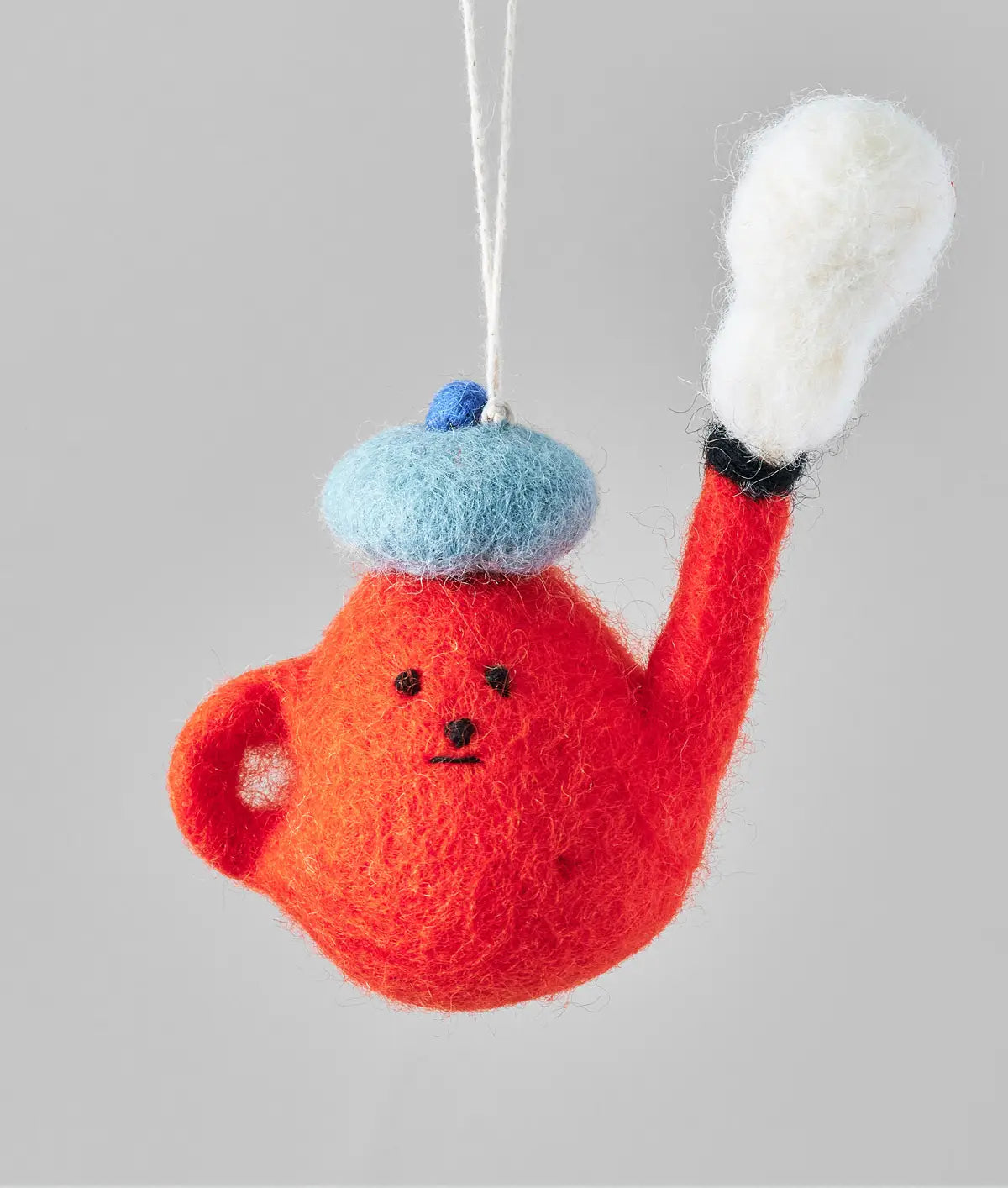 Wrap Felt Christmas Pendant - 'Teapot'