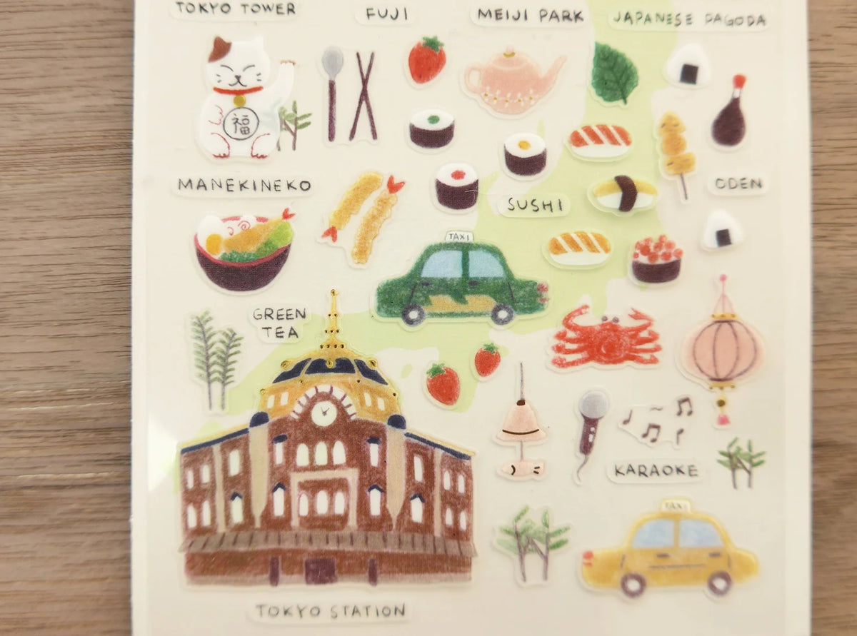 Stickers Daily in Tokyo - Suatelier Design