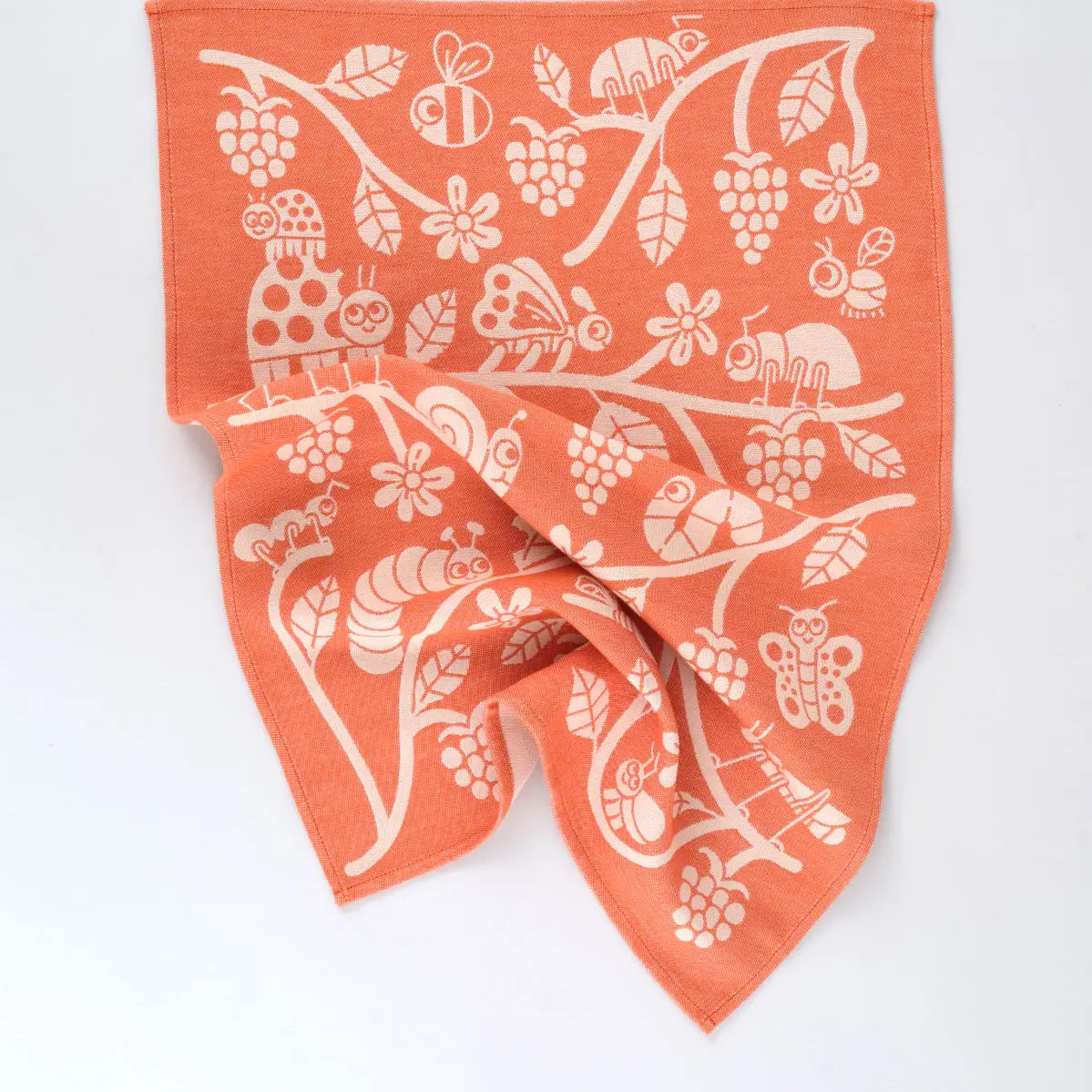 Wrap - Tea towel 'Bugs and Brambles'