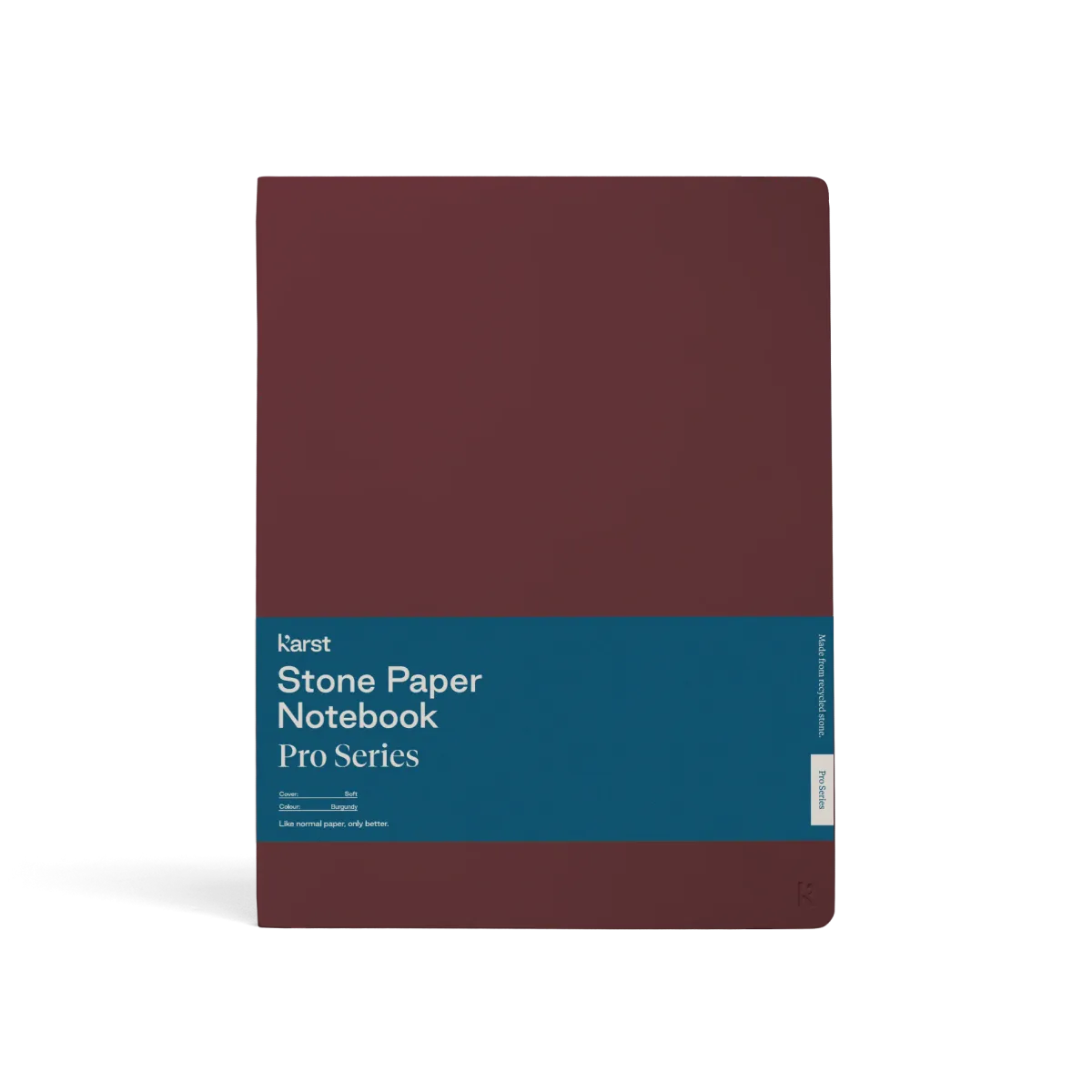 Karst Notebook Pro Series B5 Softcover – Burgunderrot (liniert)
