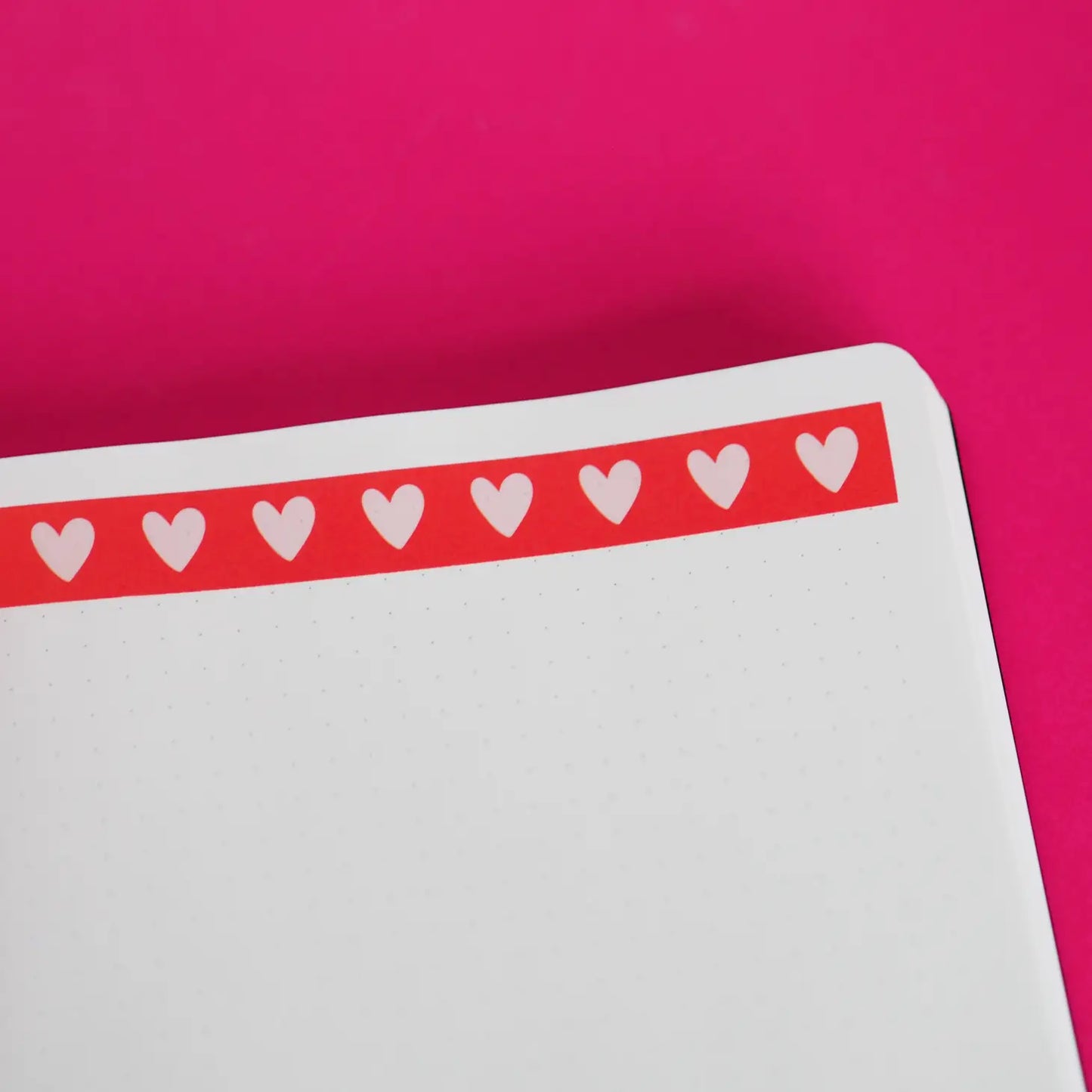 Nutmeg and Arlo Washi Tape - Blush Hearts